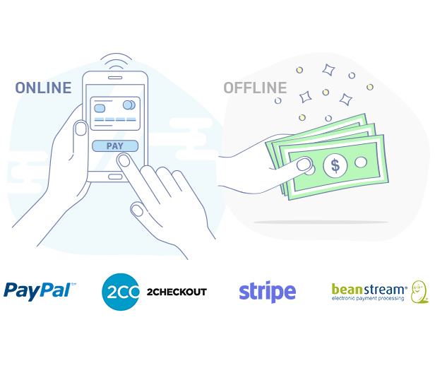 Online and offline payments