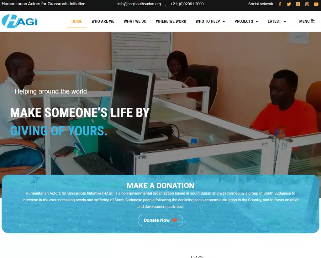 HAGI SOUTH SUDAN screenshot