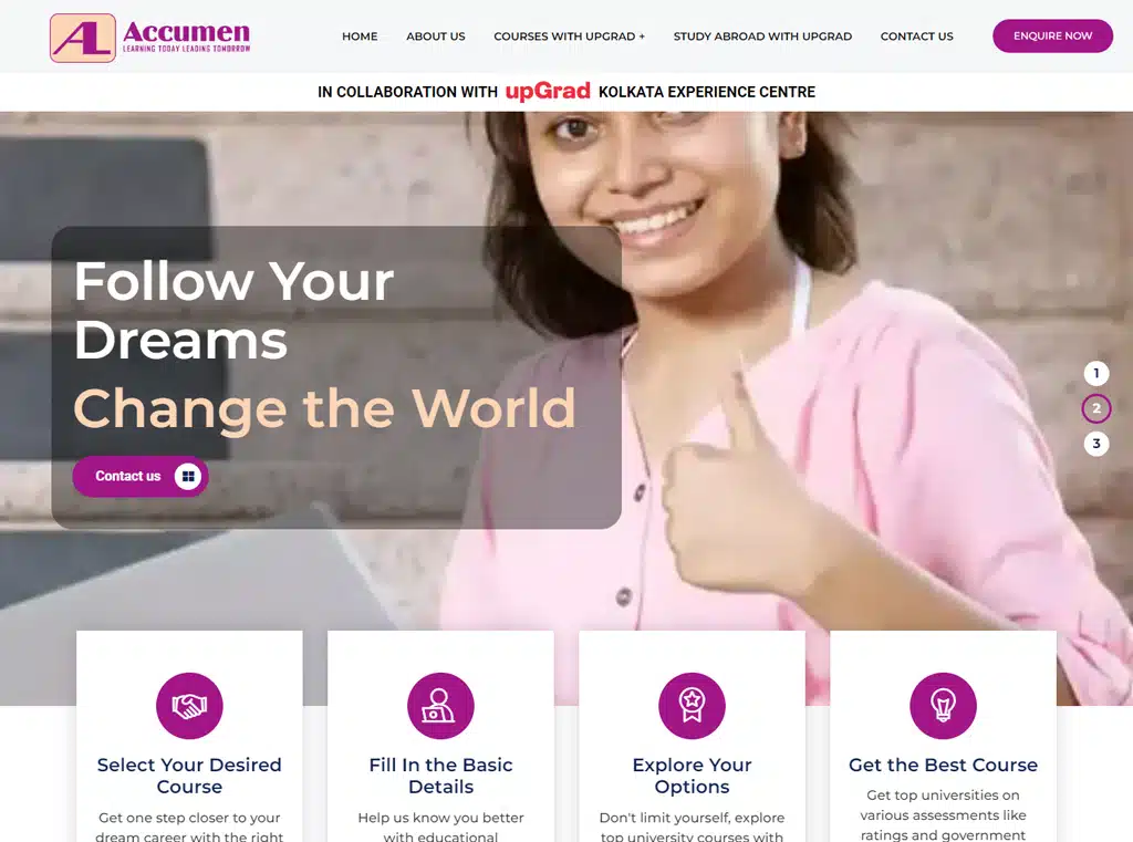 ACCUMEN EDUCATION screenshot