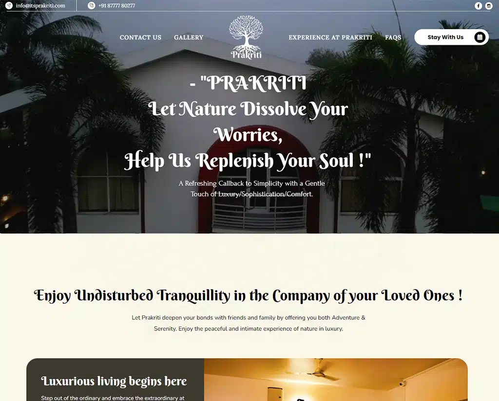 PRAKRITI screenshot