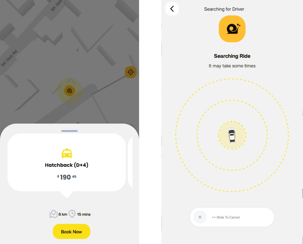 GO HAILER APP screenshot